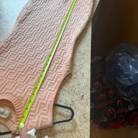 AUTHENTIC FENDI WOMEN'S DRESS SIZE SMALL EXCELLENT CONDITION PRETTY PINK - Picture 10 of 11